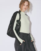 organic cotton frais twoway neck cardigan