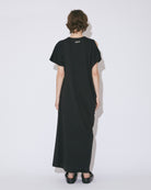 60/3 jersey two way  neck dress