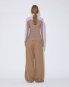 organic cotton frais twoway neck cardigan