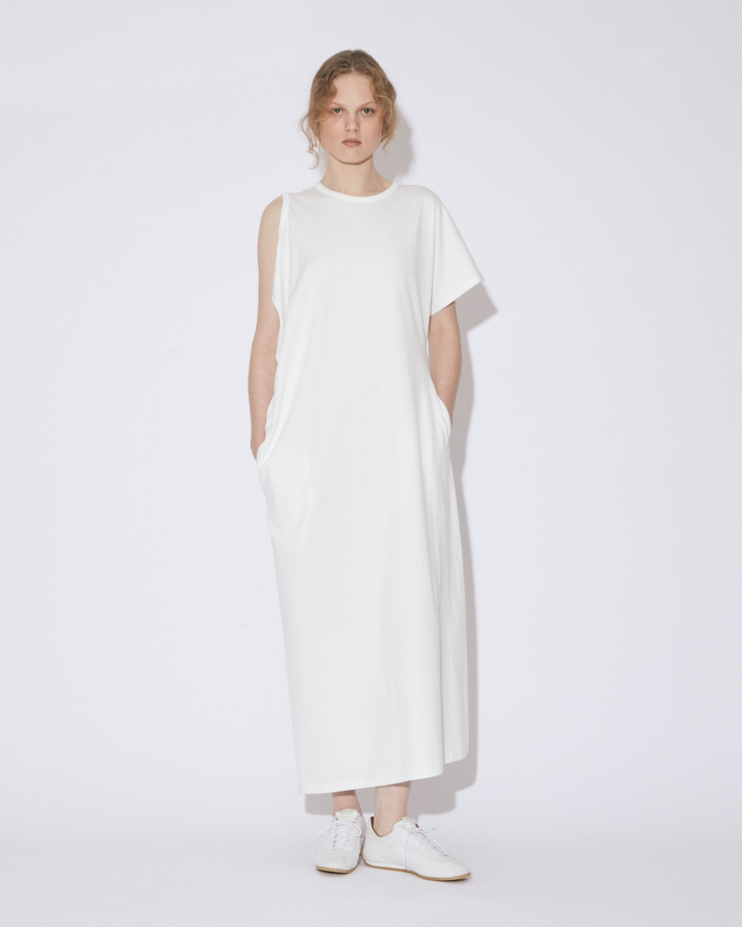 60/3 jersey two way  neck dress