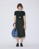 klein two way bag in smooth leather M
