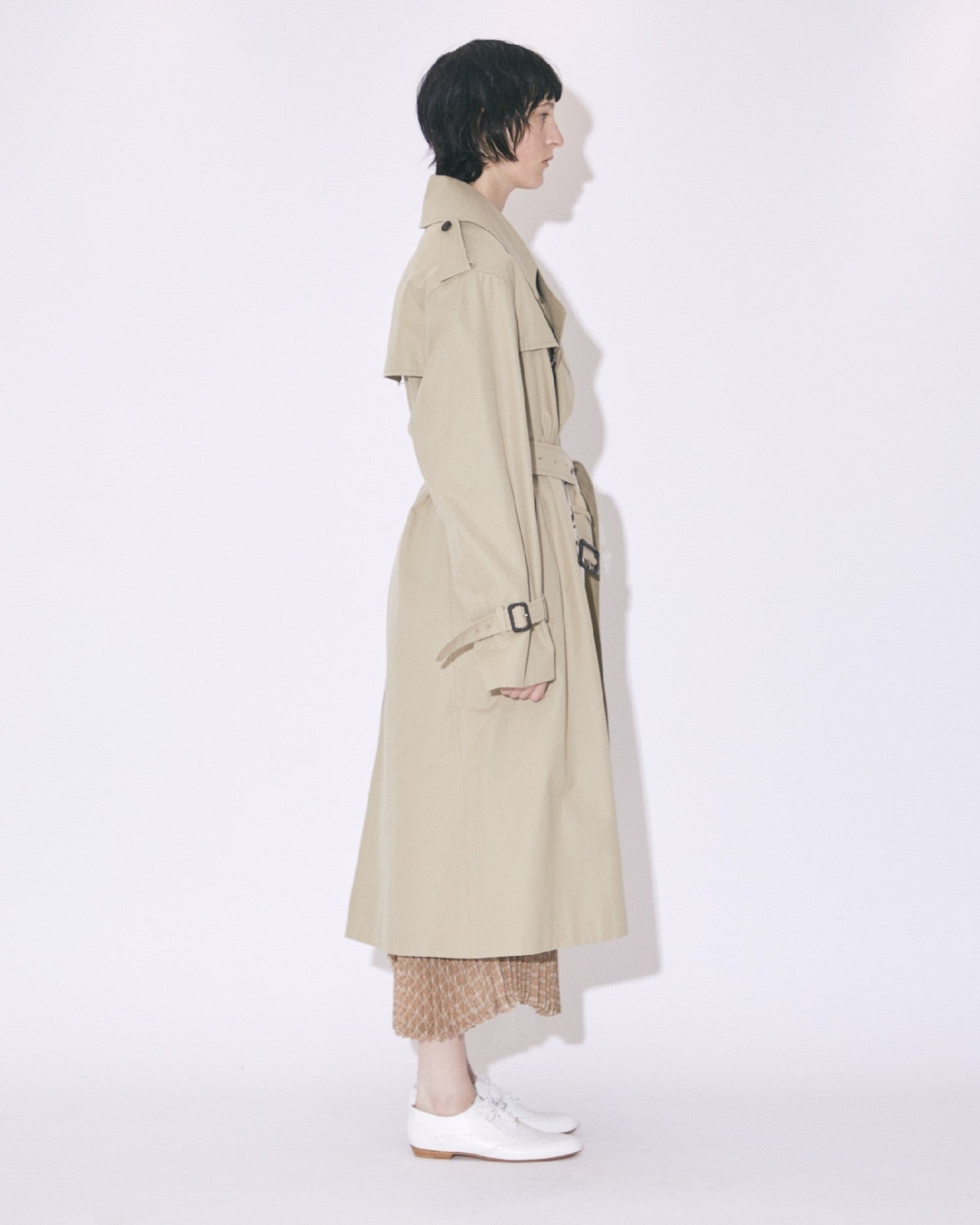 ultimate pima large  fit trench coat
