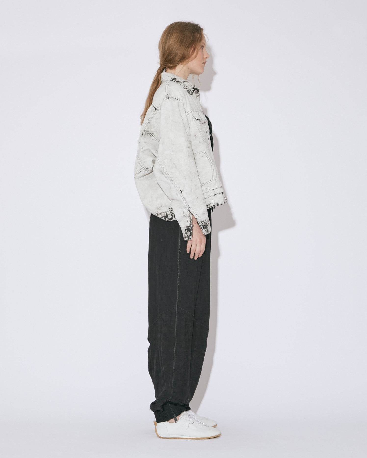 double-end left hand  twill denim blouson