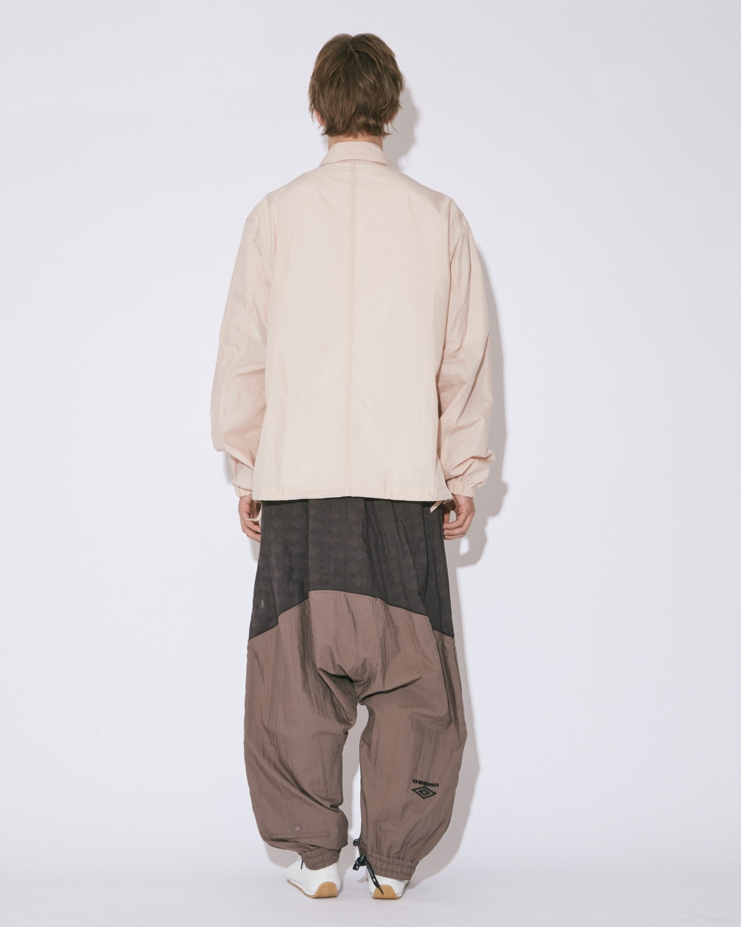 cotton nylon taffeta coach tailoredjacket