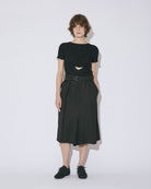 coating linen sarouel short pants