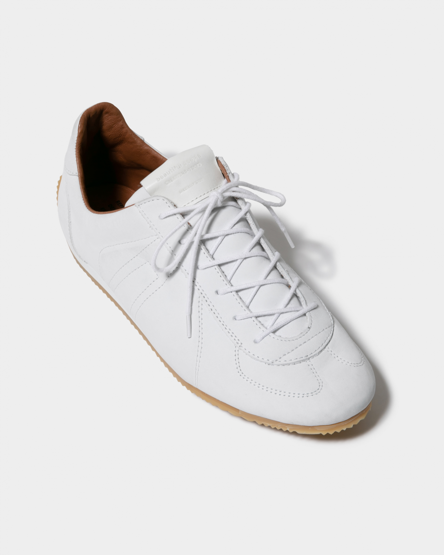 REPRODUCTION OF FOUND german traner in nubuck