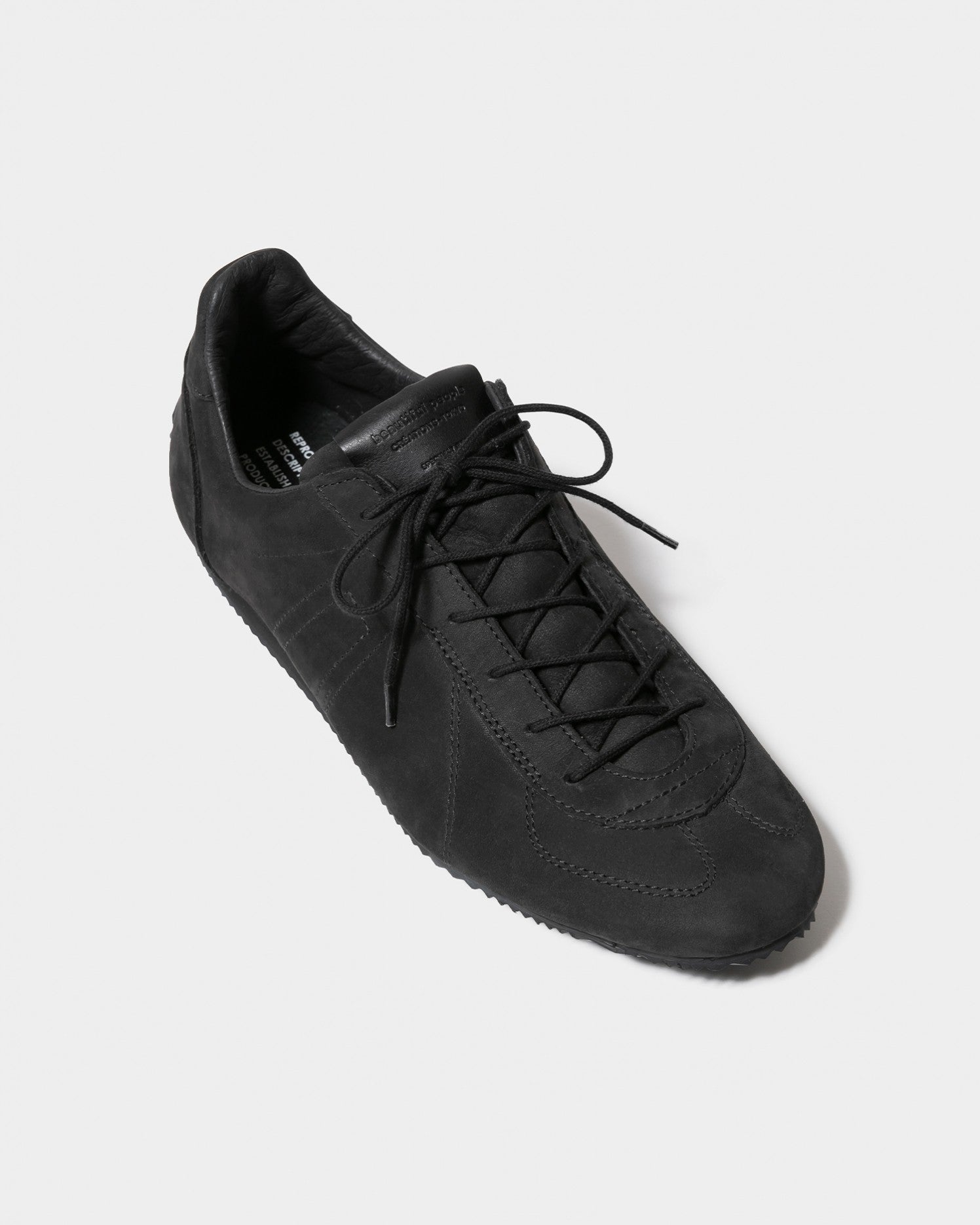 REPRODUCTION OF FOUND german traner in nubuck