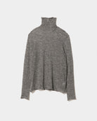 soft mohair Jersey turtle neck top
