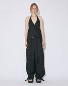 double-end rayon doeskin cummervest