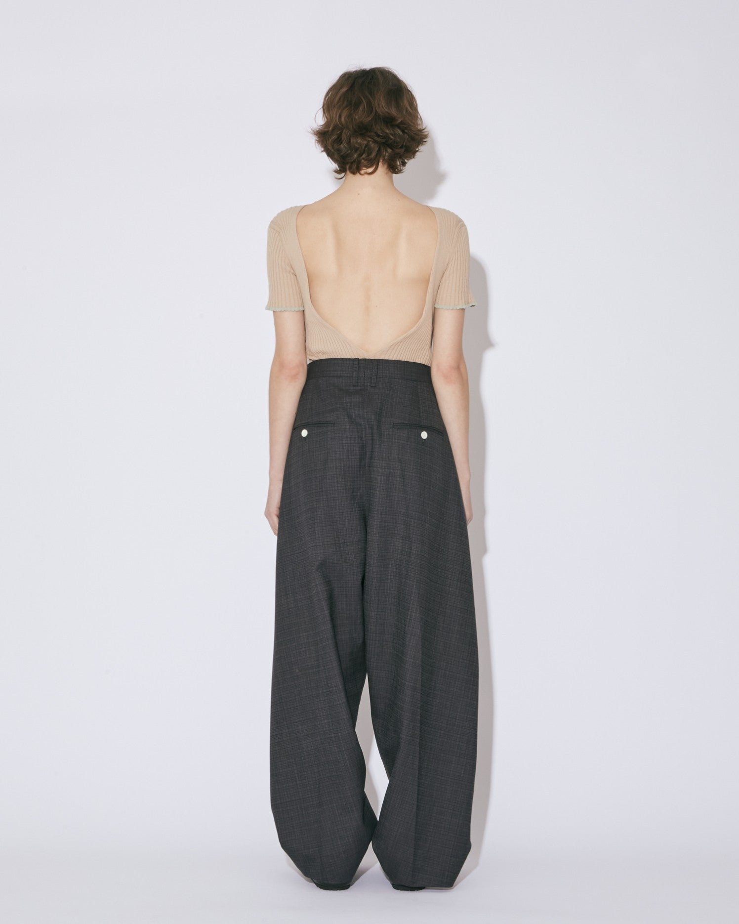 na.e ナエ　Classy Easy Pullover 未使用 エムズエキサイト ems excite ロゴ刺繍ケーブルNTPO （PNK0