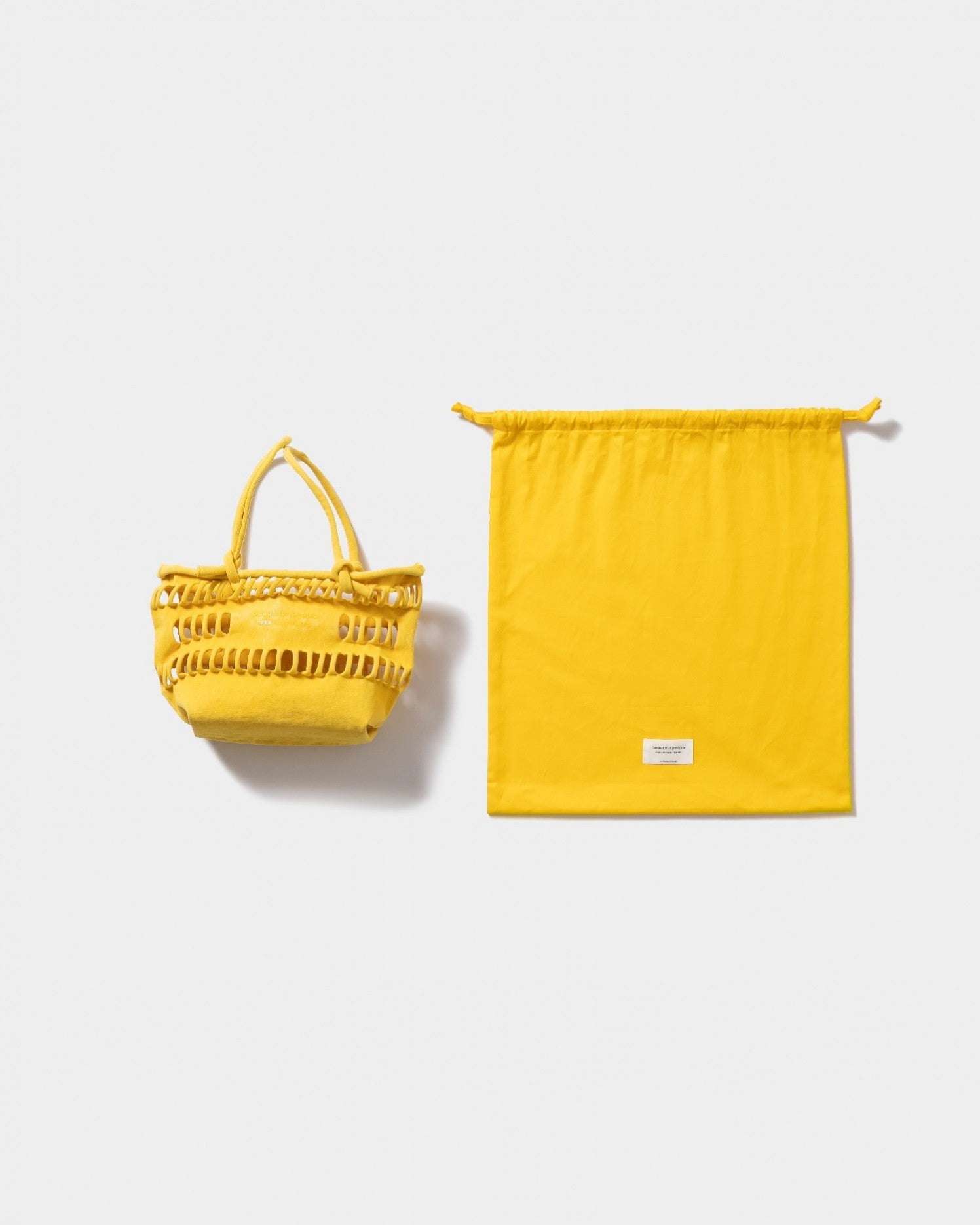 konbu knit shopping busket bag XL – beautiful people online