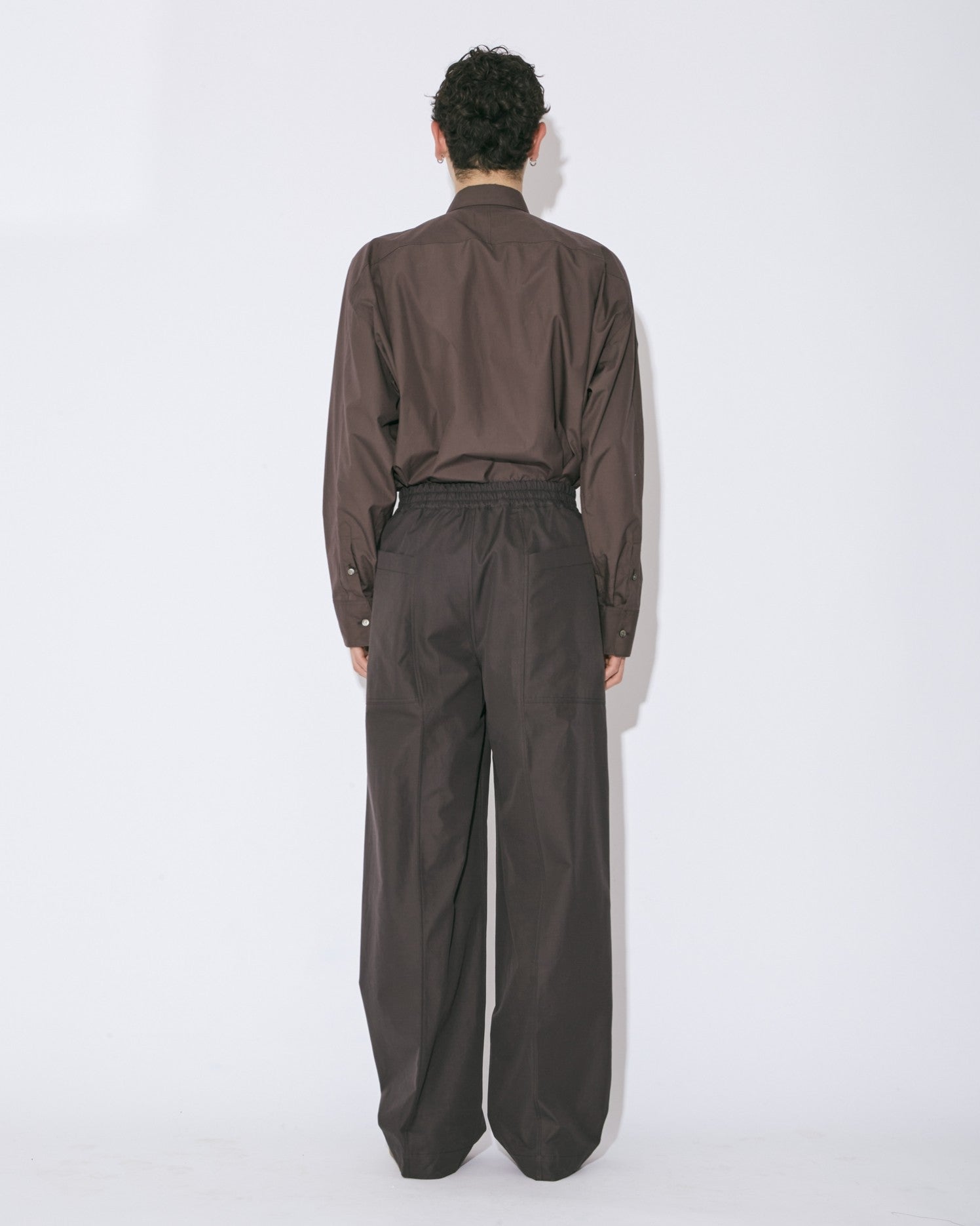 finx typewriter  big tuck over shirt