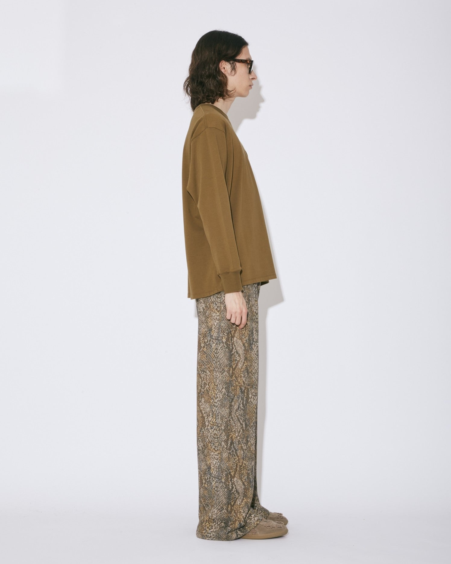 suvin compact jersey  typography long T