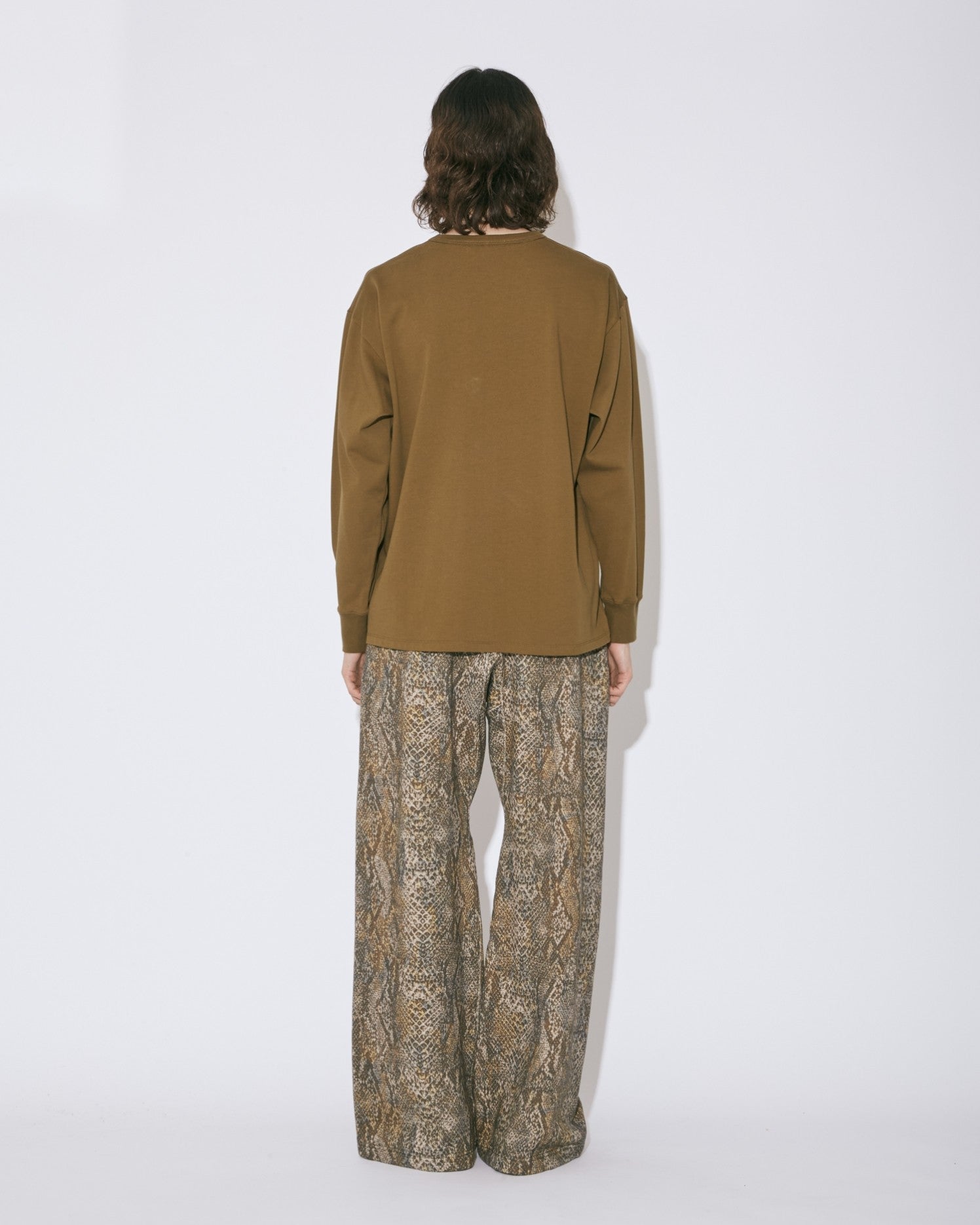 suvin compact jersey  typography long T