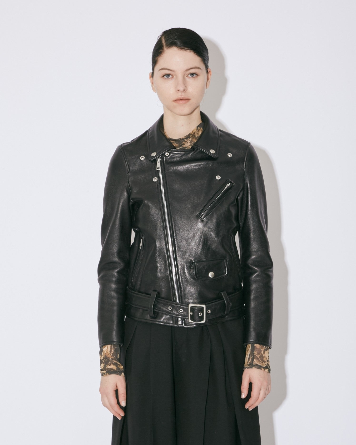 vintage leather THE / a riders jacket size140～160