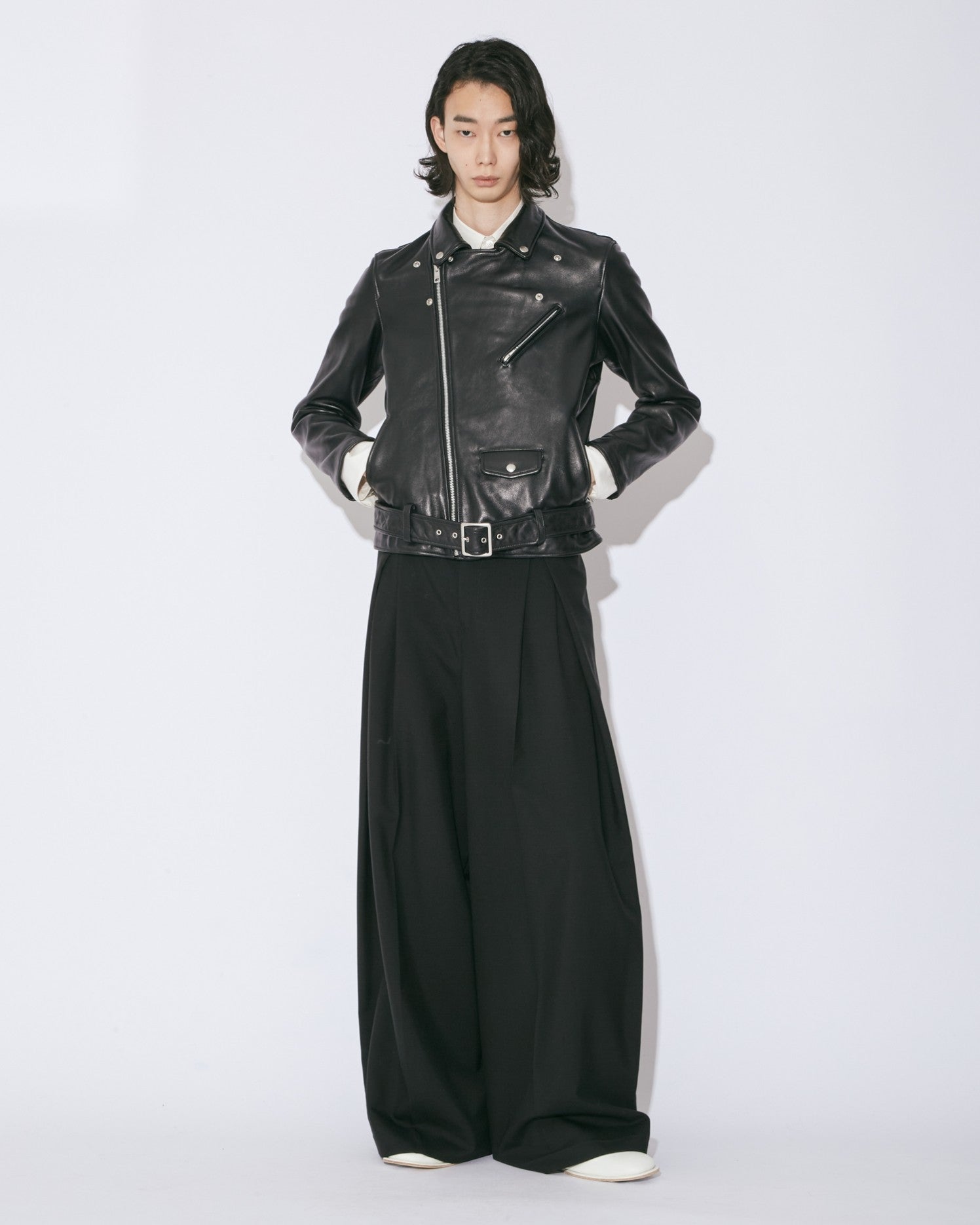 vintage leather THE /a riders jacket size170～190