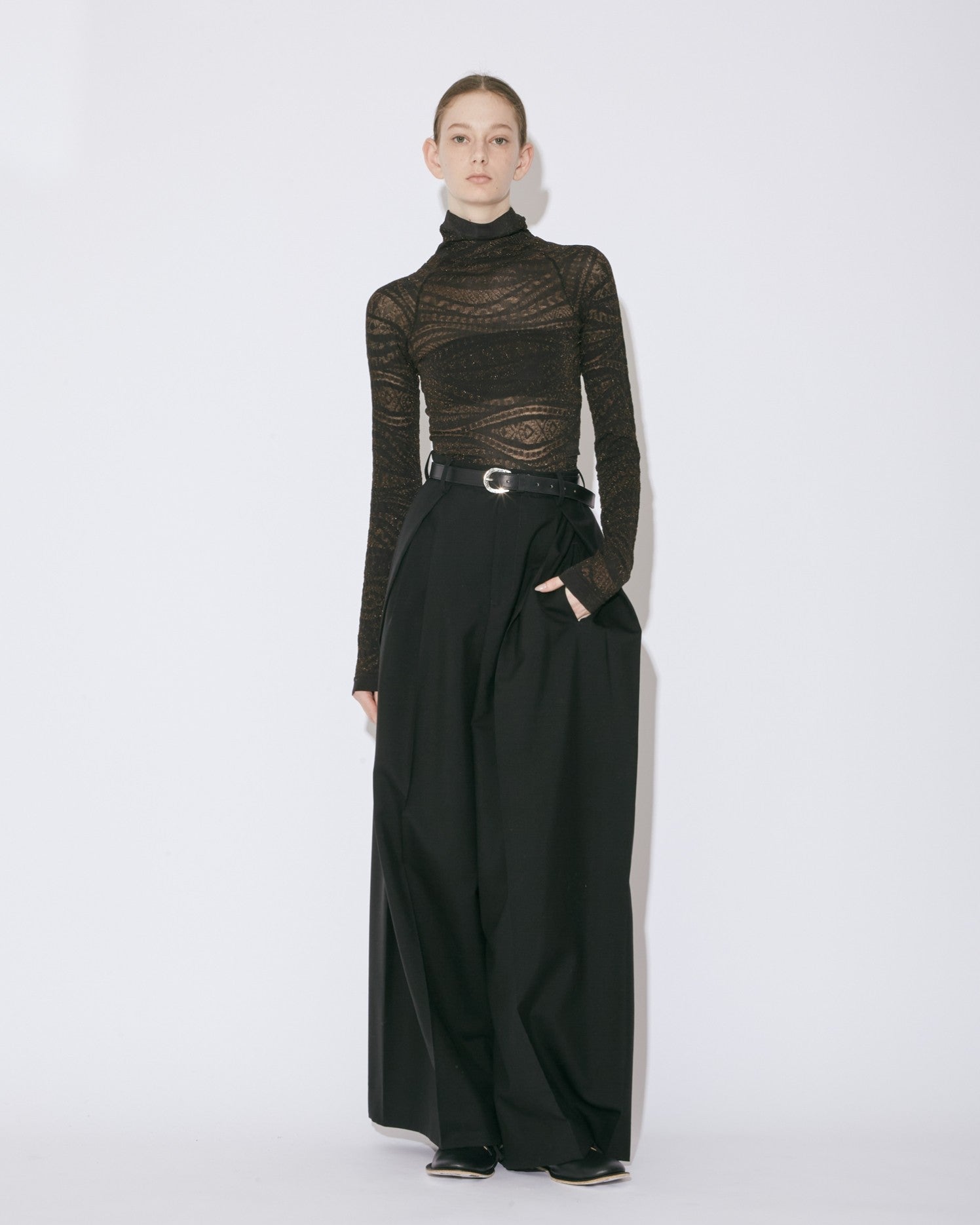 stocking knitted pullover