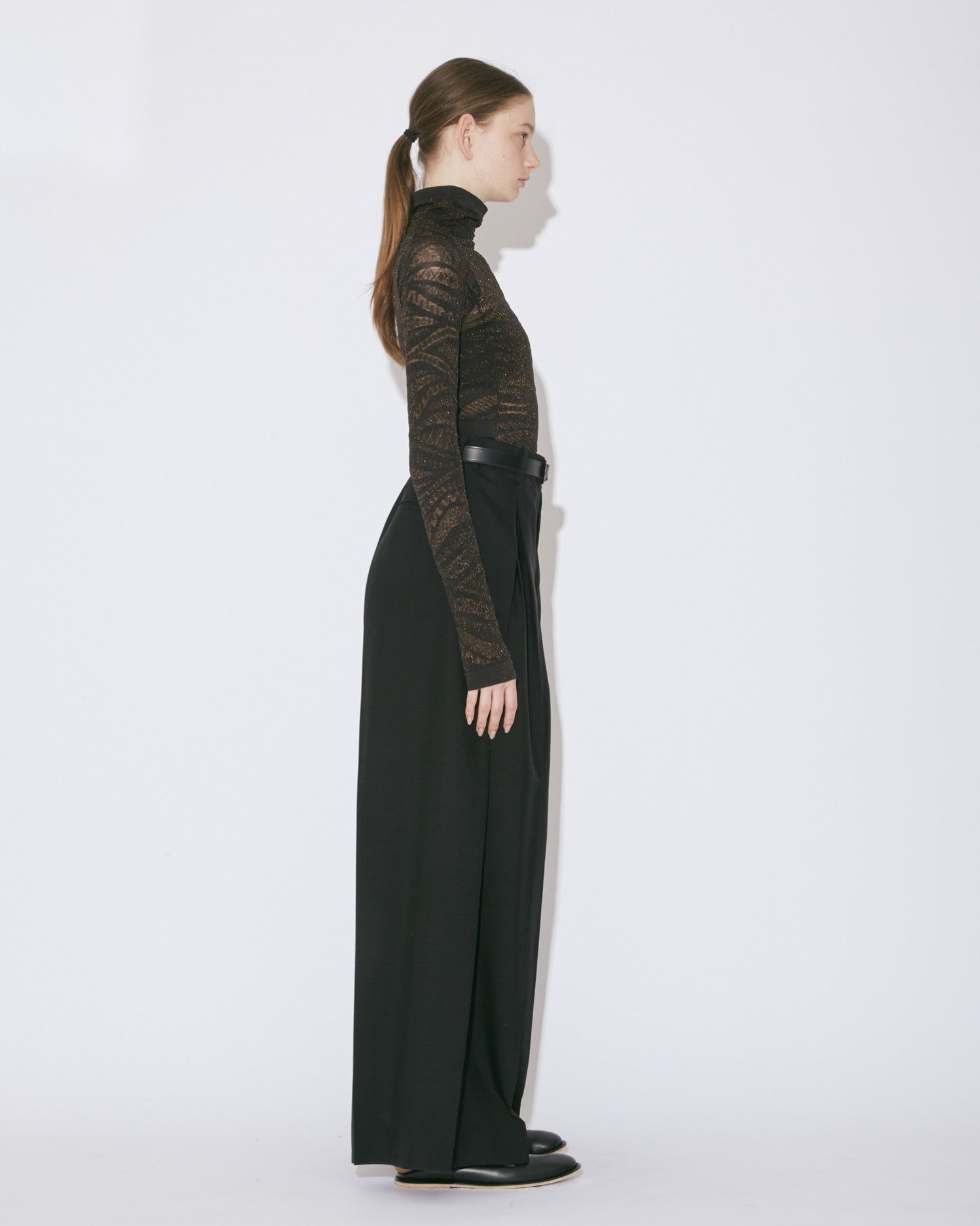 stocking knitted pullover