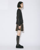 silky labor check flight short pants