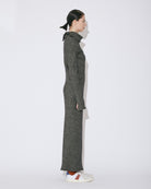 fade dye lame jersey  bias dress