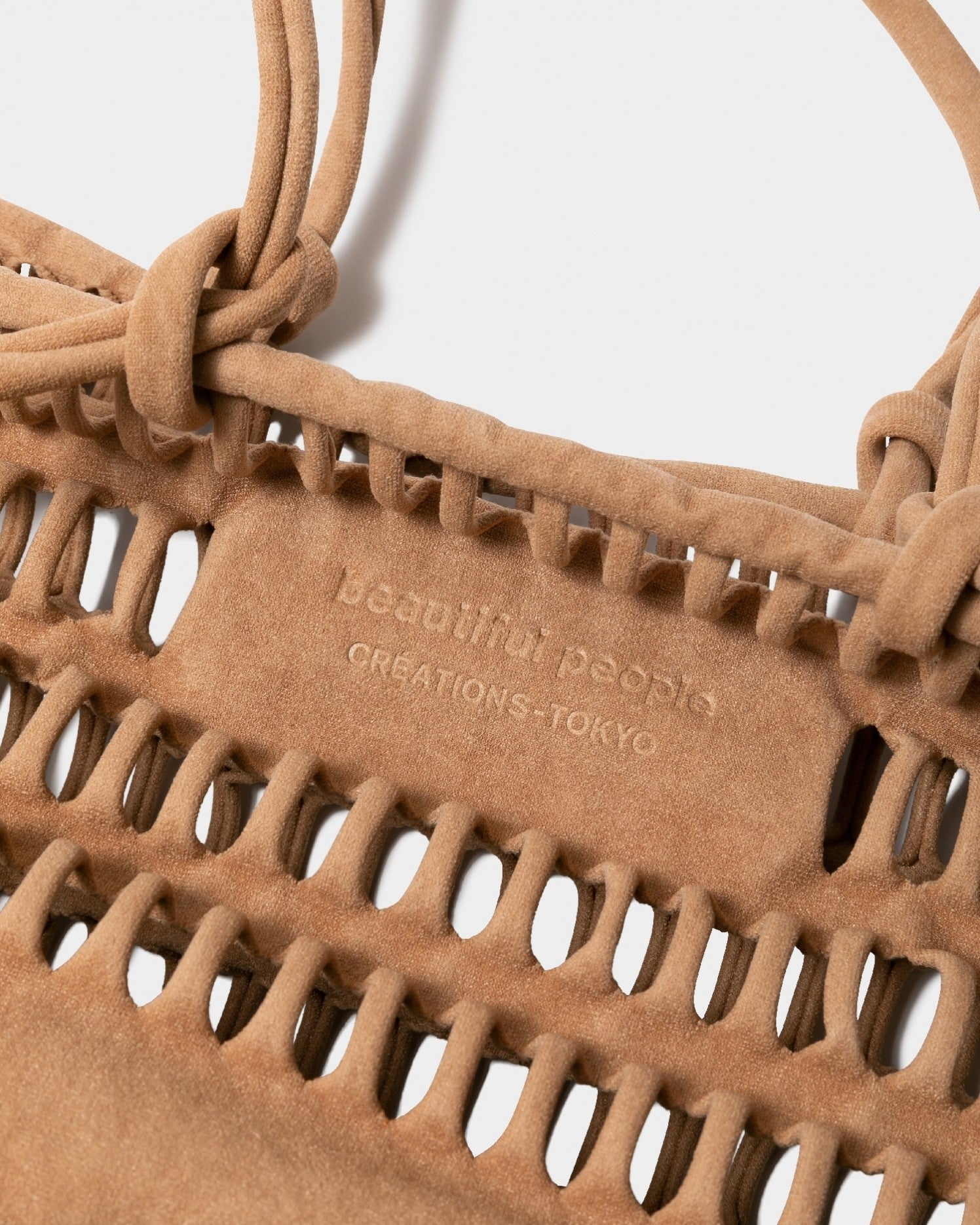 konbu knit shopping busket bag L – beautiful people online store