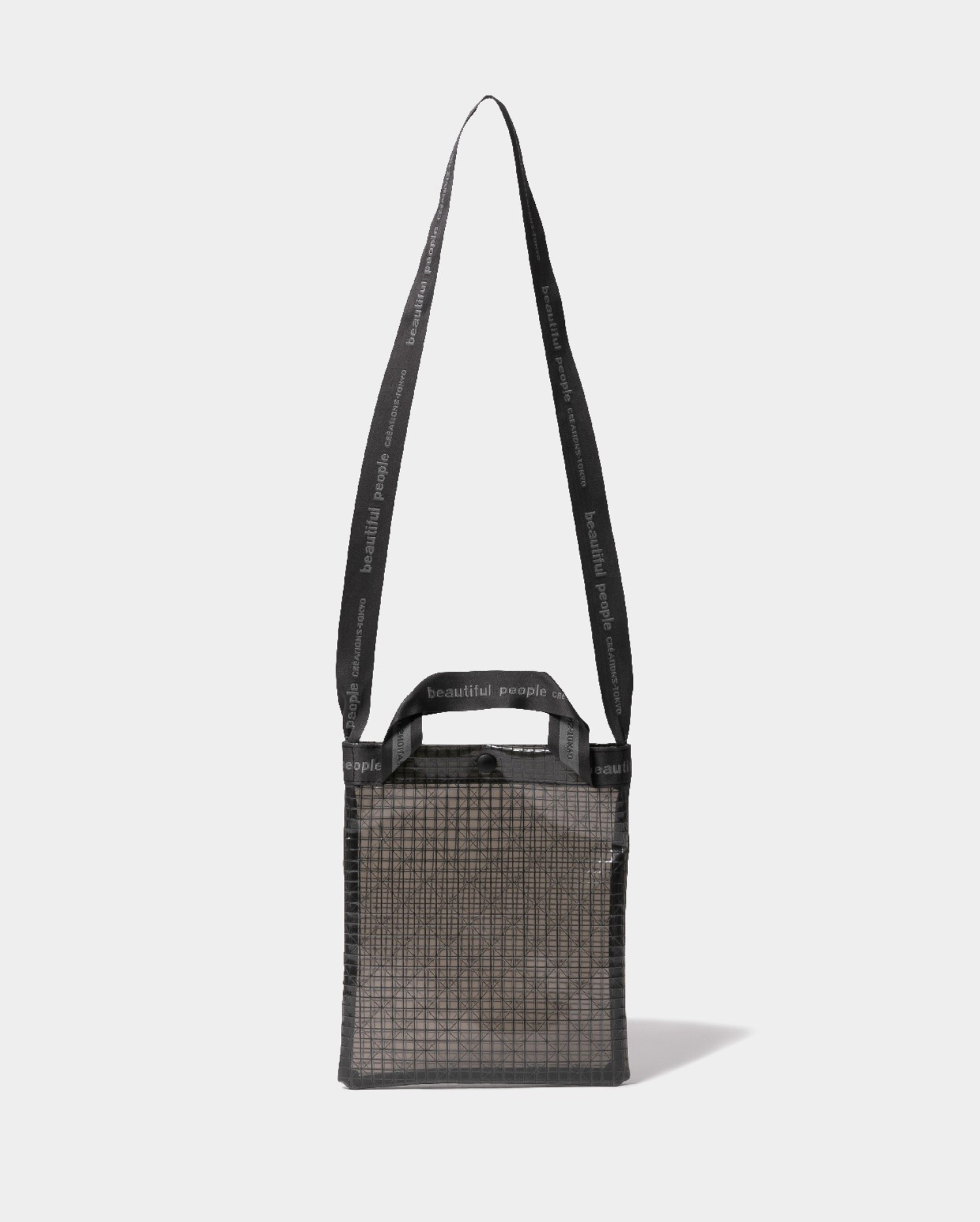 Vinyl logo tape Sacoche bag – beautiful people online store Vinyl logo tape Sacoche bag – beautiful people online store