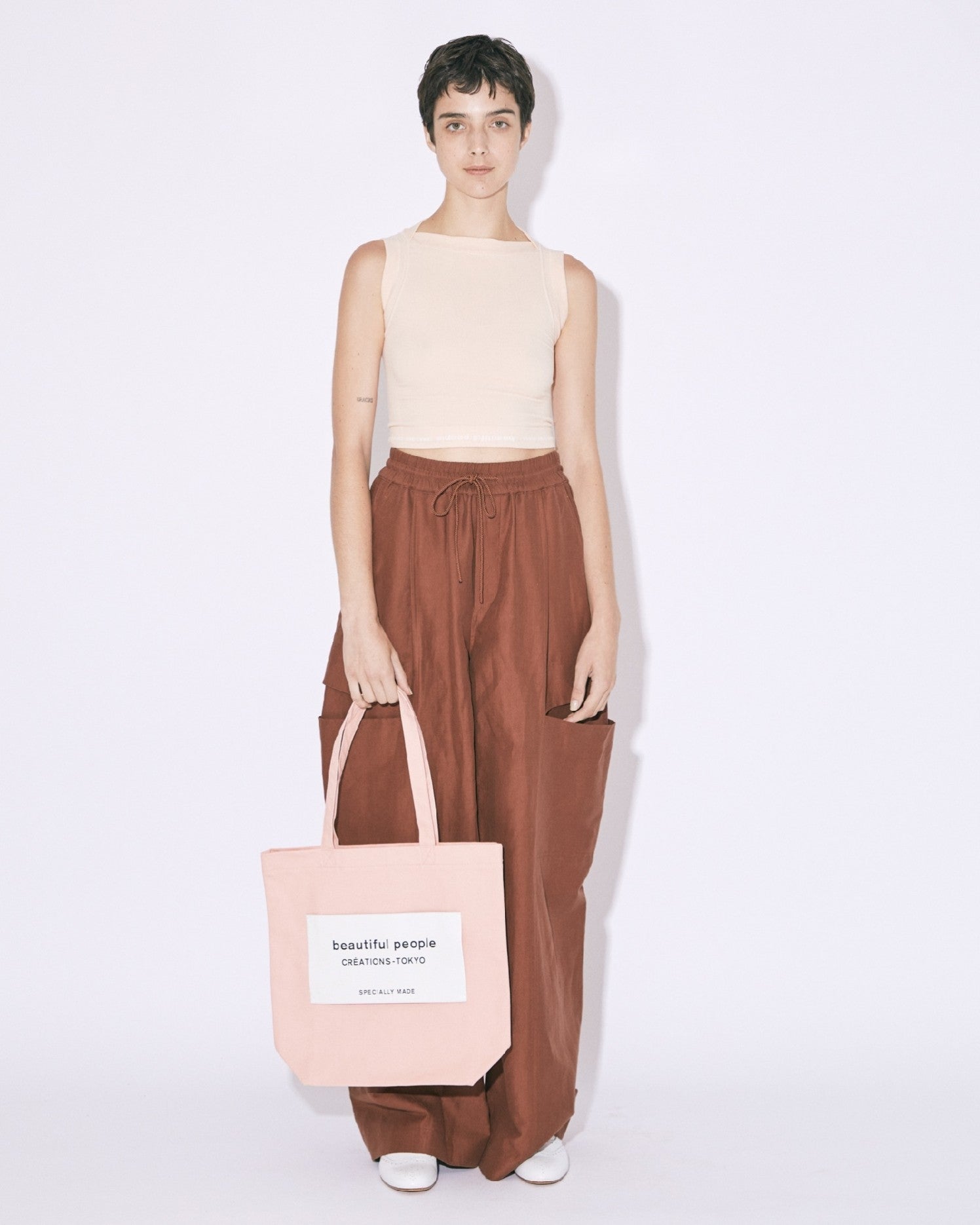 【Limited Color】SDGs name tag tote bag