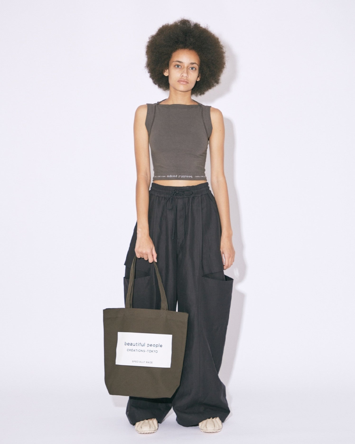 【Limited Color】SDGs name tag tote bag
