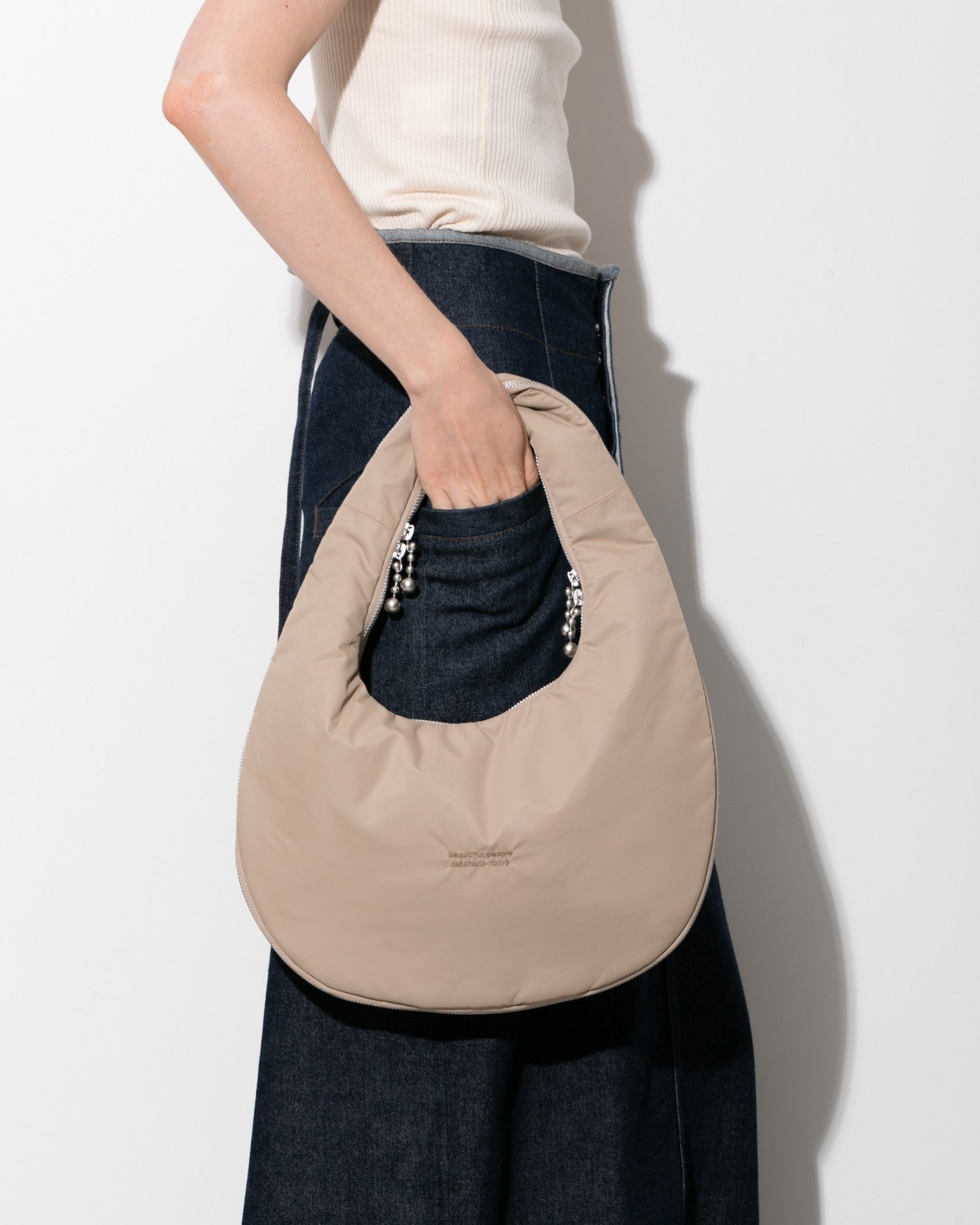 mobius bag in nylontwill L