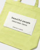 【Limited Color】SDGs name tag tote bag