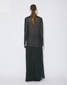 soft mohair Jersey long sleeve dress