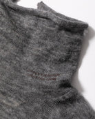 soft mohair Jersey turtle neck top