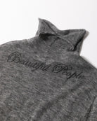 soft mohair Jersey long sleeve dress