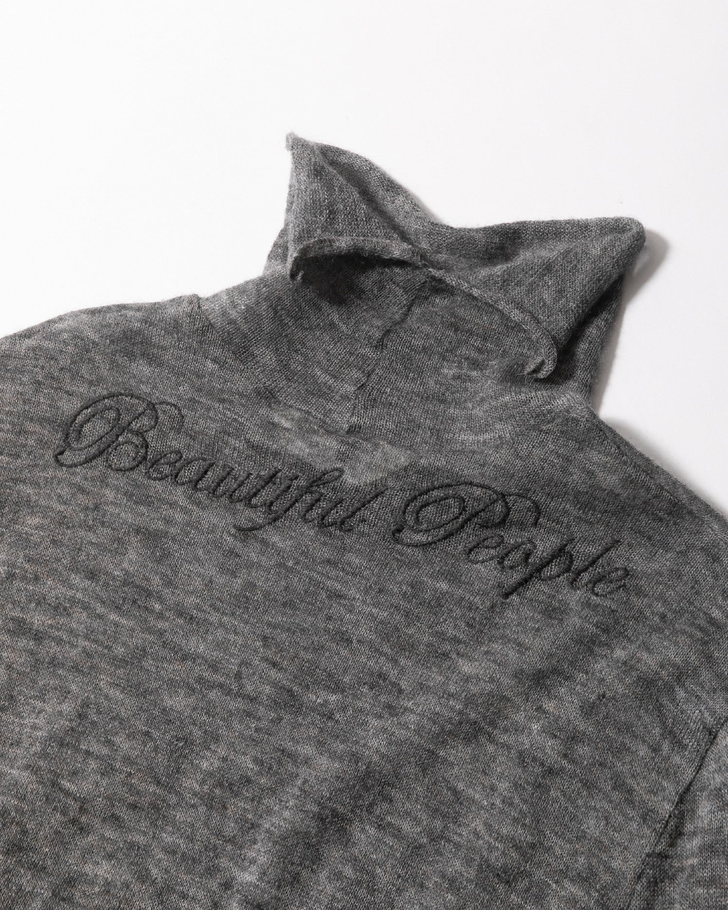 soft mohair Jersey long sleeve dress