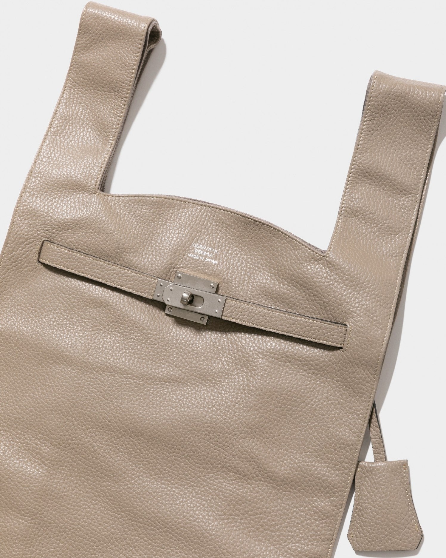 large market bag in shrink leather – beautiful people online