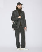 market shoulder bag in shrink leather