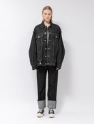 double-end selvedge denim blouson