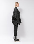 double-end selvedge denim blouson