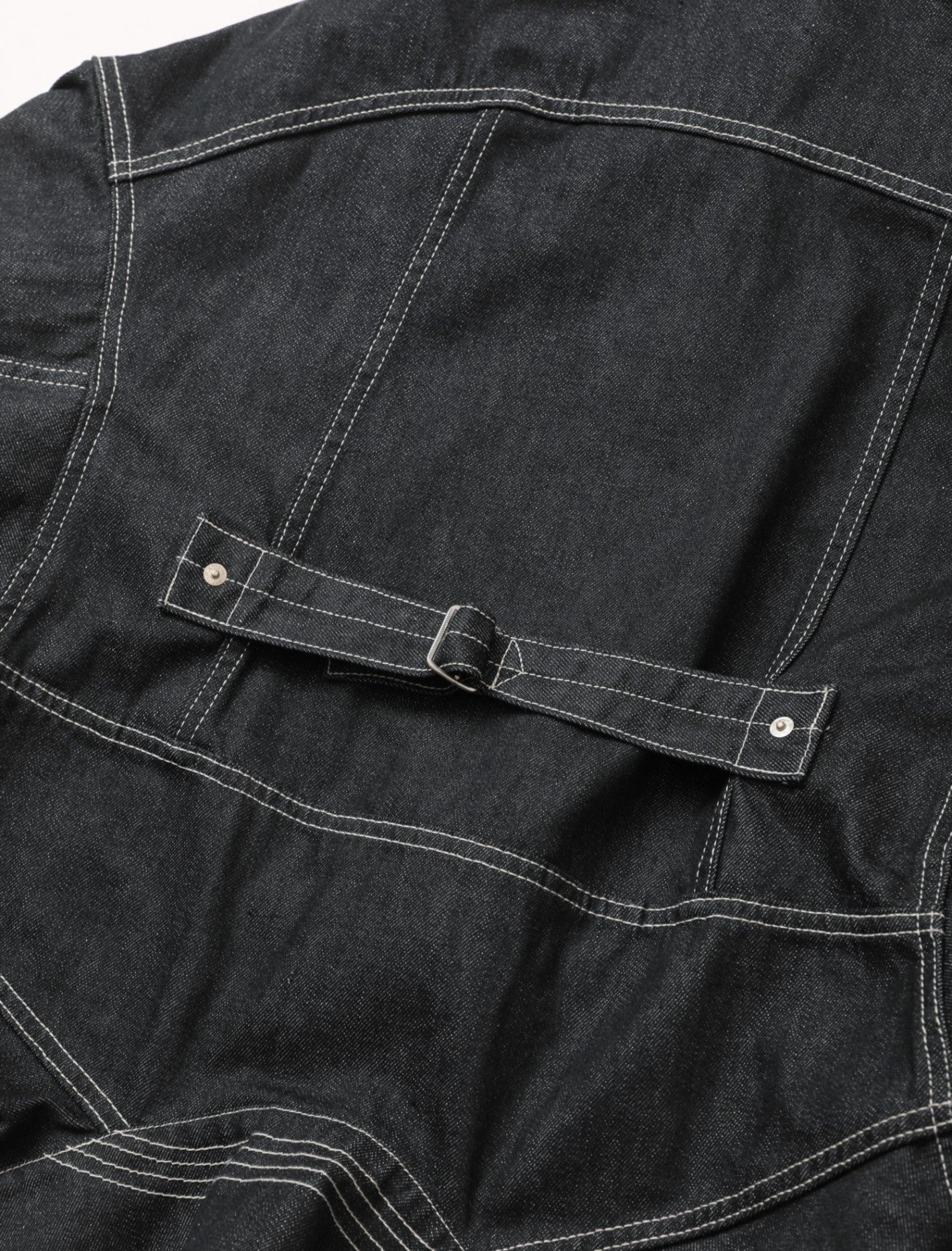 double-end selvedge denim blouson