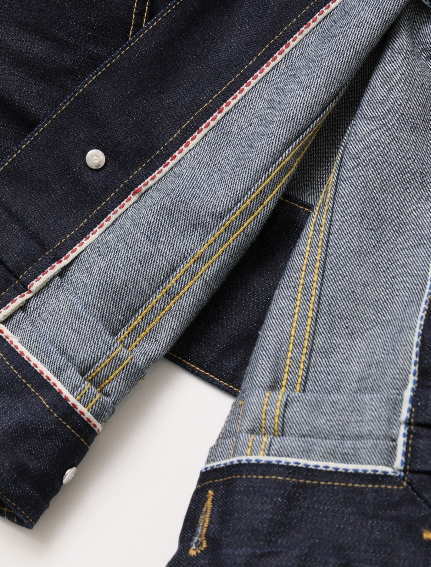 double-end selvedge denim blouson