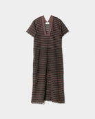 afrcian coil lace knit dress