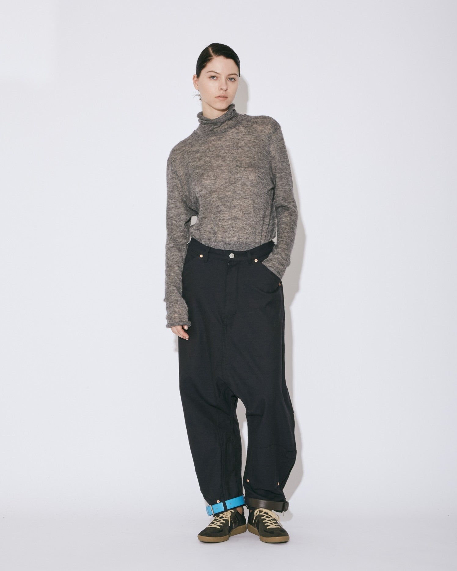 double-end duck cloth pants