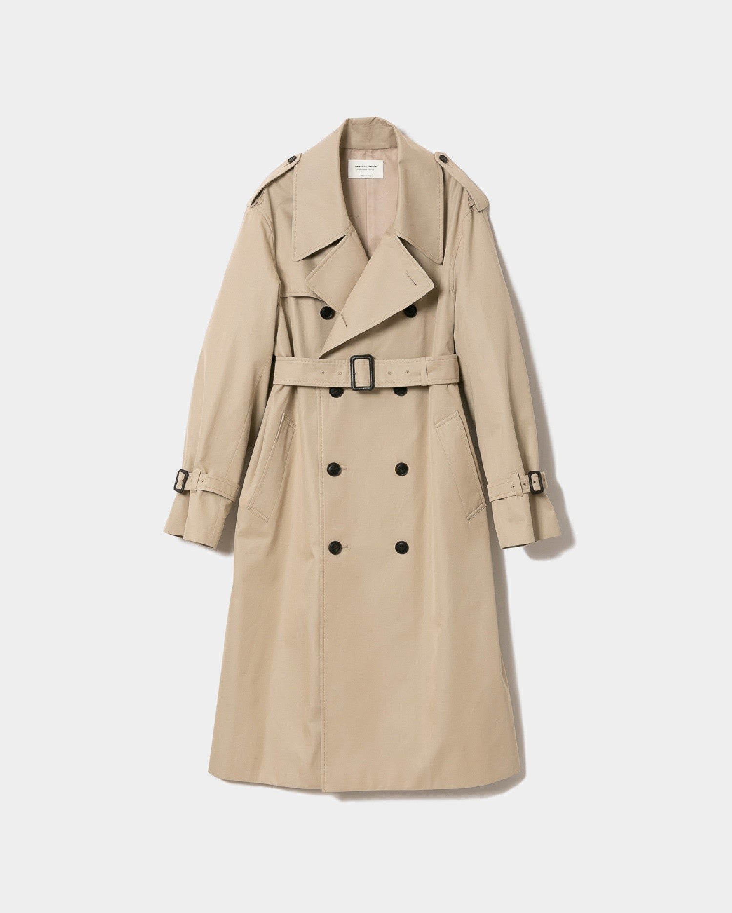 ultimate pima large  fit trench coat