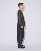 extinct hominin sheer jersey long T