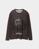 extinct hominin sheer jersey long T