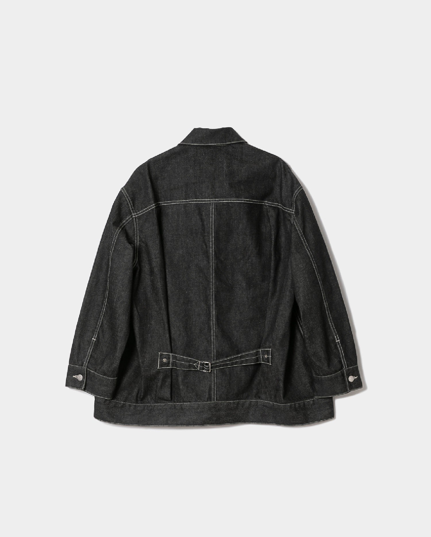 【renew】 selvedge denim big blouson