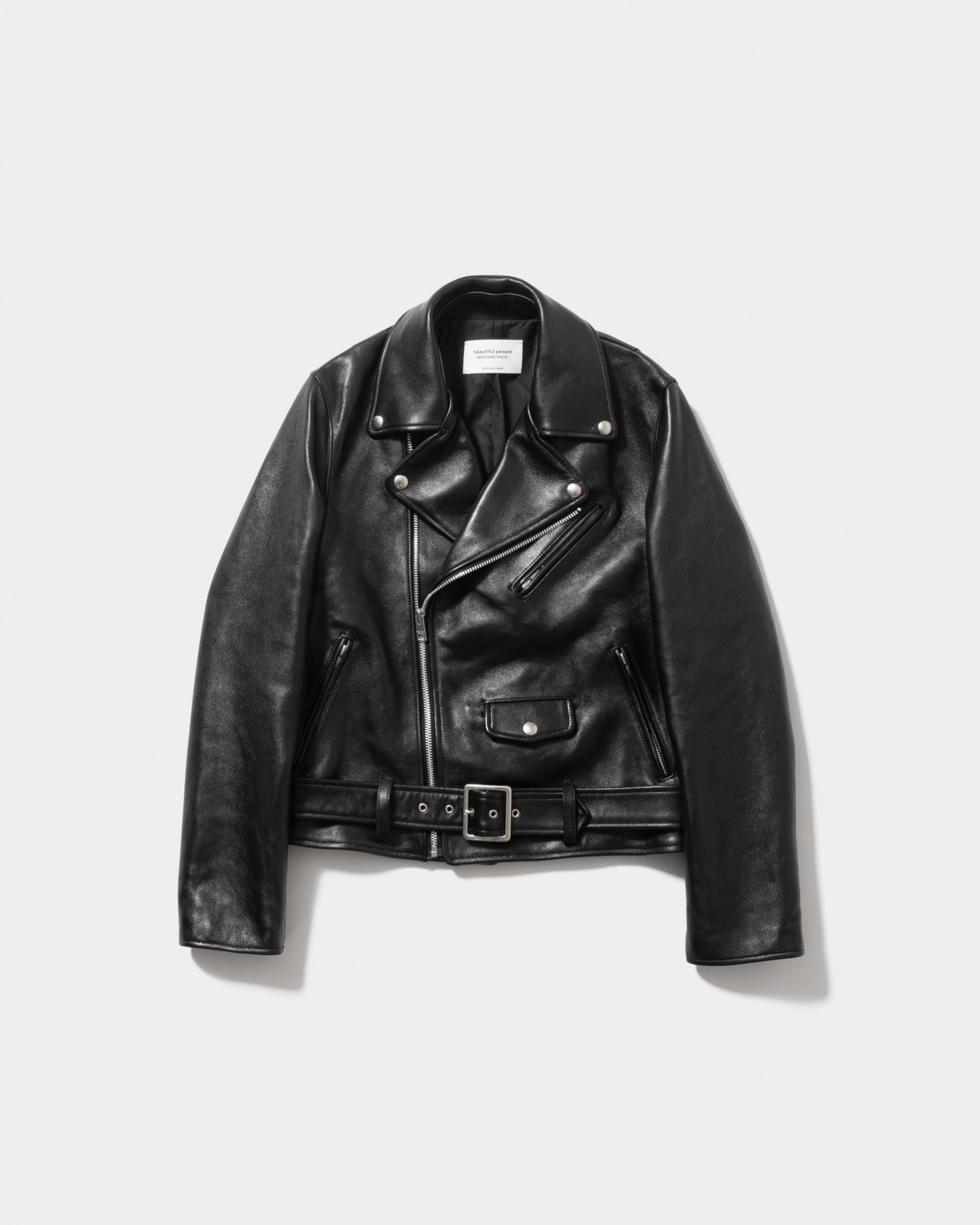 vintage leather  riders jacket