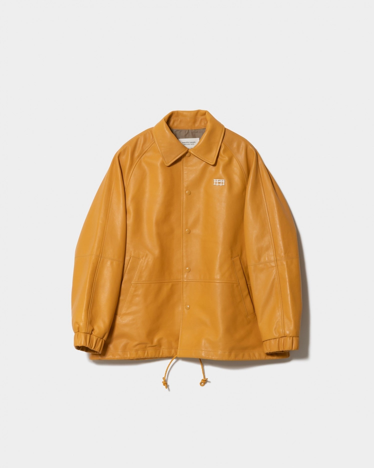 lamb leather coach jacket