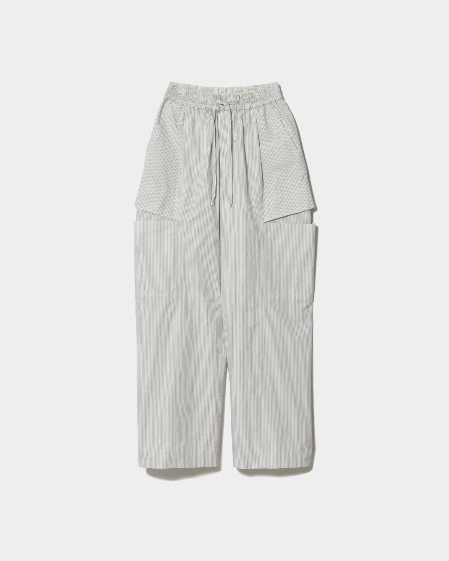 finx stripe bow silhouette pants