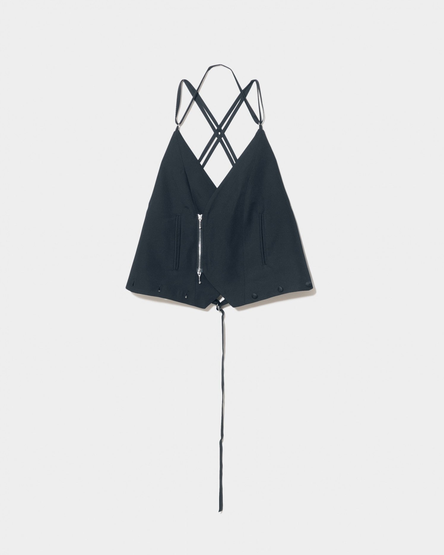 double-end rayon doeskin cummervest